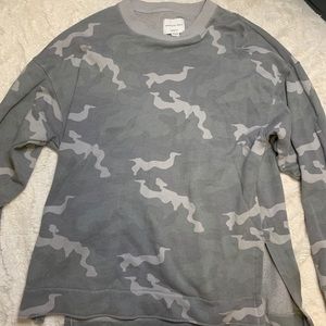 american eagle oversized crew neck